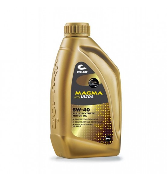 Λάδι Κινητήρα Πλήρως Συνθετικό Cyclon Magma SYN ULTRA 5w-40 - 1l.