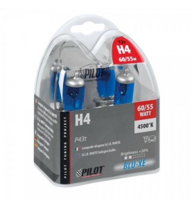 Λάμπες Αυτοκινήτου H4 12v 60/55w Blu-Xe 4.500k +20% Κουτί 2τμχ.