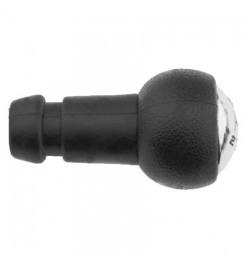 Πόμολο Ταχυτήτων Μαρκέ Citroen C3/C4 Peugeot 206/207/306/307/406 Μαύρο/Χρώμιο.