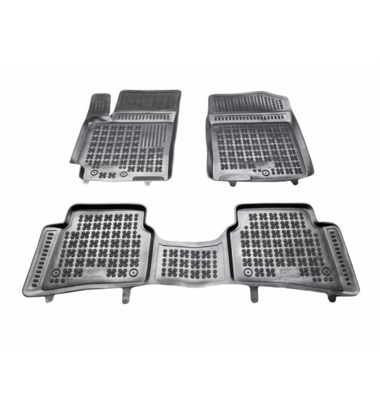 Λαστιχένια πατάκια Rezaw Plast για Kia Stonic (2017+) Τύπου Σκαφάκι - 3τμχ.