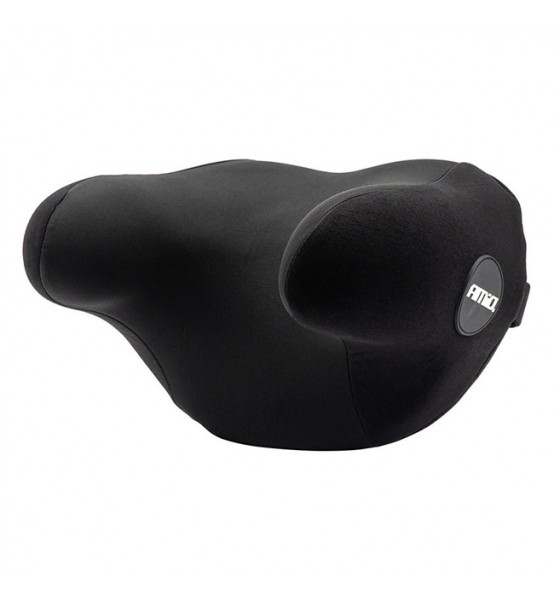 Μαξιλαράκι Υποστήριξης Λαιμού Ανατομικό / Ορθοπεδικό 13x21cm Μαύρο Amio 1τμχ