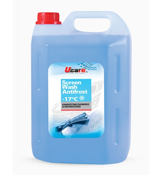 Ucare Καθαριστικό Παρμπρίζ Αντιπαγωτικό 4l