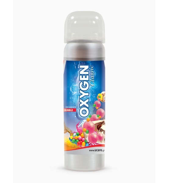 Αποσμητικό Χώρου αυτοκίνητού Σε Σπρέι Oxygen Classic - Big Bubble 75ml