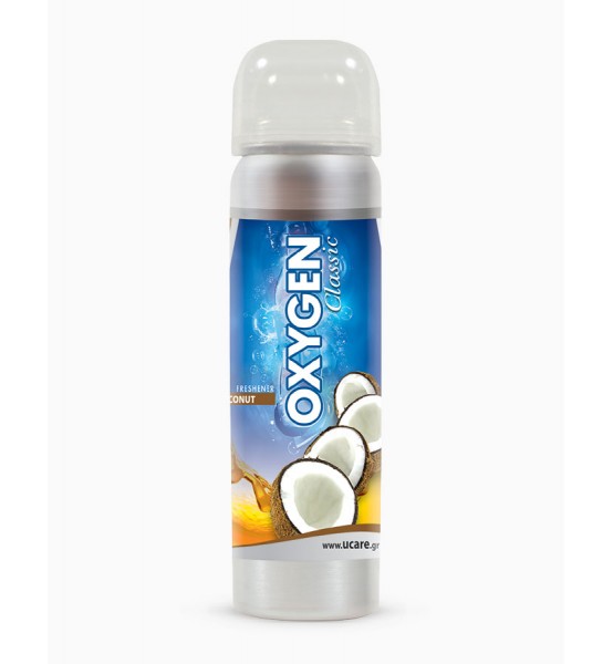 Αποσμητικό Χώρου Αυτοκινήτου Σε Σπρέι Oxygen Classic - Coconut 75ml