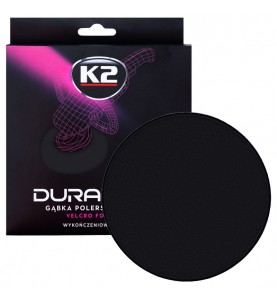K2 Duraflex Velcro Σφουγγάρι Φινιρίσματος Μαλακό Μαύρο 150×25mm