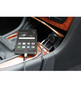 Φορτιστής Αναπτήρα Αυτοκινήτου Usb Type-C Με 1 Θύρα Usb Γρήγορη Φόρτιση 3000 mA 12/24v - 1τμχ.