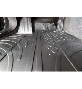 Πατάκια Αυτοκινήτου Gledring Seat Leon II 1p / Cupra (2005-2013) Μαύρο - 4τμχ.