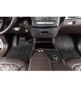 Πατάκια Αυτοκινήτου Gledring Seat Leon II 1p / Cupra (2005-2013) Μαύρο - 4τμχ.