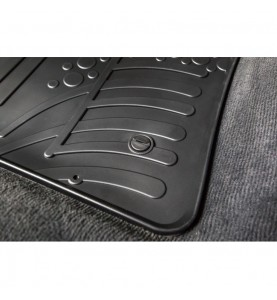 Πατάκια Αυτοκινήτου Gledring Seat Leon II 1p / Cupra (2005-2013) Μαύρο - 4τμχ.