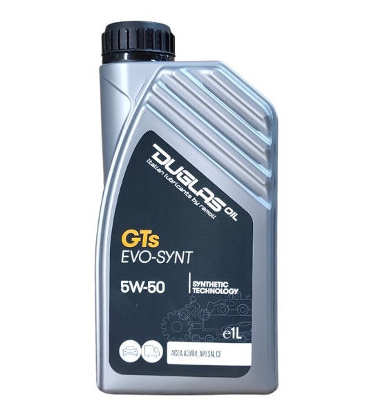 Λάδι Κινητήρα Duglas GTs EVO SYNT 5w-50 - 1l.
