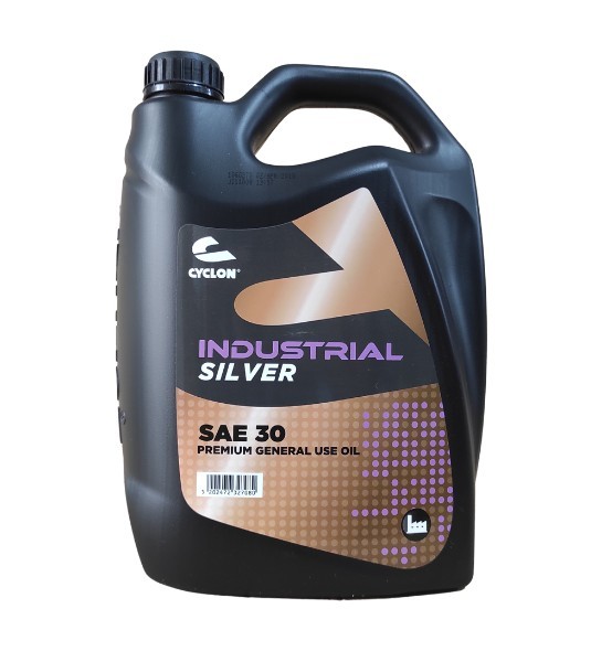 Ορυκτέλαιο Cyclon Industrial Silver SAE 30 - 4l.