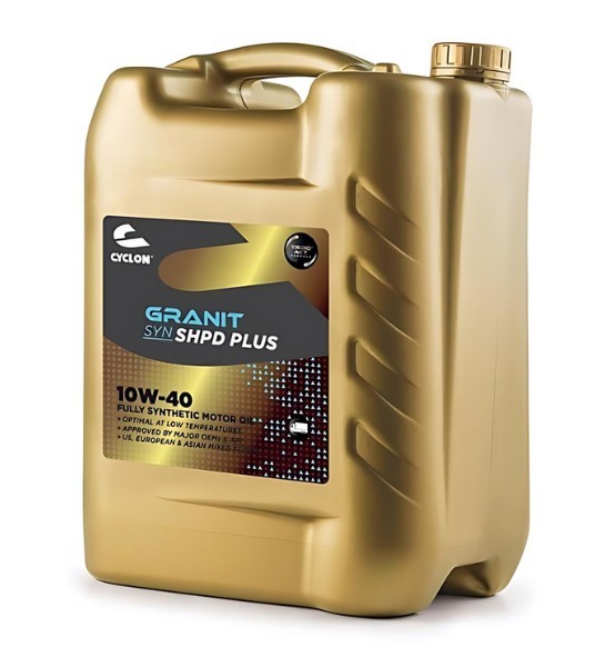 Λάδι Κινητήρα Πλήρως Συνθετικό Cyclon Granit SYN SHPD PLUS 10w-40 - 20l.