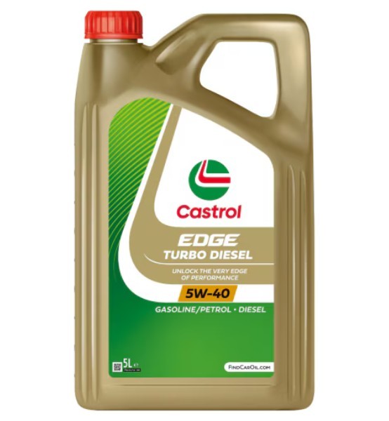 Λαδί Κινητήρα Πλήρως Συνθετικό Castrol Edge Turbo Diesel 5w-40 4l