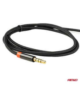 Καλώδιο Σύνδεσης AUX Mini Jack-Jack 3,5mm 100cm AMiO - 1τμχ.