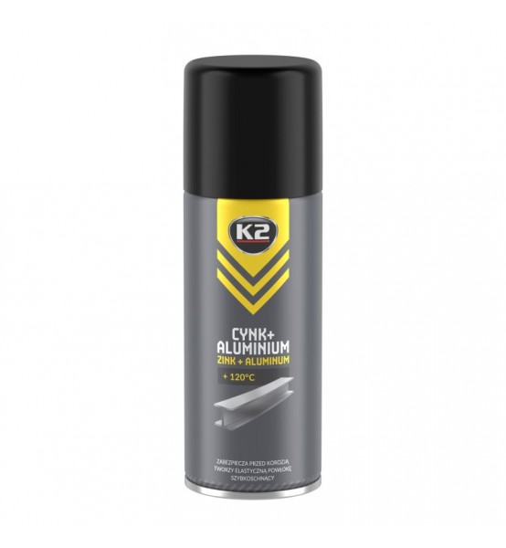 Σπρέι Ψευδάργυρου & Αλουμινίου K2 Zinc Aluminium 400ml