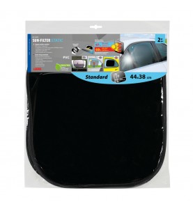 Κουρτινάκια Πλαϊνά Σκίαστρα Αυτοκινήτου με Στατική Προσκόλληση Lampa Sun Filter - 2τμχ.