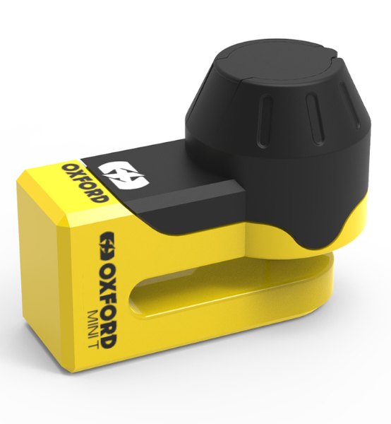 Κλειδαριά Δισκόφρενου Μοτοσυκλέτας Oxford Mini T Disc Lock Yellow