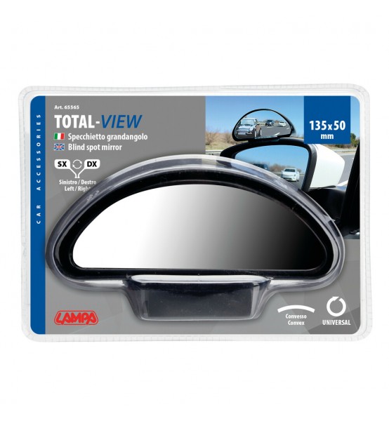 Καθρέφτης Αυτοκινήτου Τυφλού Σημείου Εξωτερικός Lampa Total-View 135×50mm.