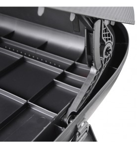 Μπαγκαζιέρα Οροφής Αυτοκινήτου με Διπλό Άνοιγμα Rackit Carbon Dual Opening 400lt.