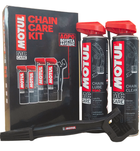 Σετ Συντήρησης Αλυσίδας Μοτοσικλέτας Motul Chain Care Kit