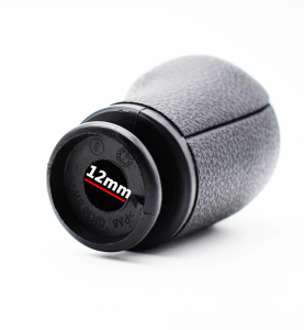 Πόμολο Ταχυτήτων για Ford Mondeo / S-MAX / Galaxy / Fiesta MK6 Μαύρο/Ασημί - 1τμχ