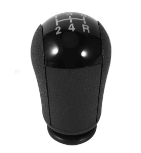 Πόμολο Ταχυτήτων για Ford Mondeo / S-MAX / Galaxy / Fiesta MK6 Μαύρο - 1τμχ