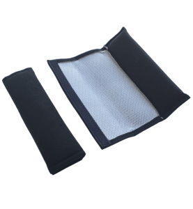 Προστατευτικά Μαξιλαράκια Ζώνης Ασφαλείας Αυτοκινήτου Μαύρα 2τμχ