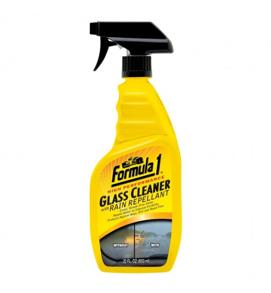 Καθαριστικό Τζαμιών με Απωθητικό Βροχής Formula 1 Glass Cleaner With Rain Repellant - 680ml.