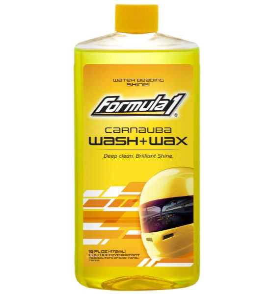 Σαμπουάν Αυτοκινήτου με Κερί Formula 1 Cranauba Wash & Wax 473ml.