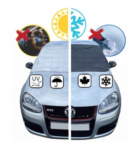 Ηλιοπροστασία Αυτοκινήτου Εξωτερική με Μαγνήτες 100×224cm Feral - 1τμχ.