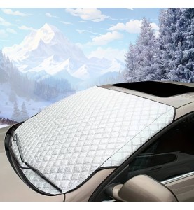Κάλυμμα Παρμπρίζ Αυτοκινήτου Ηλιοπροστασία Εξωτερική 145×100cm 1τμχ.