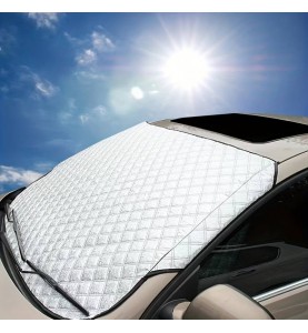 Κάλυμμα Παρμπρίζ Αυτοκινήτου Ηλιοπροστασία Εξωτερική 145×100cm 1τμχ.