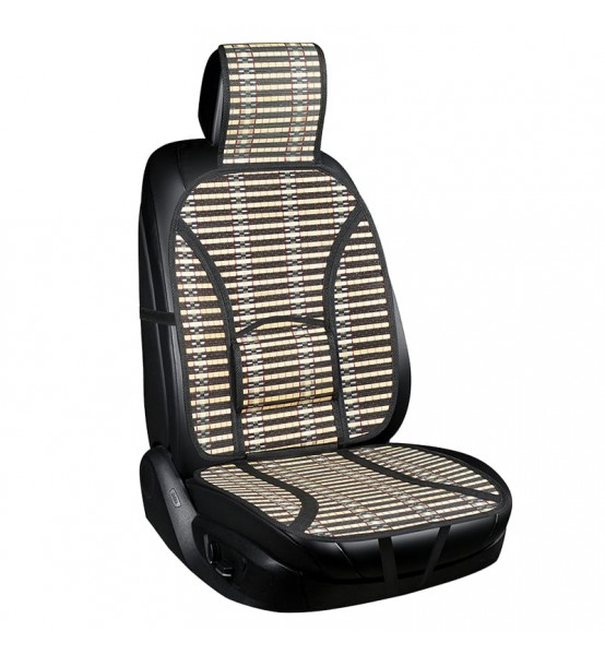 Πλατοκάθισμα Αυτοκινήτου Μπροστινό Μπαμπού με Μαξιλάρι Μέσης - Serenity 129x47cm - 1τμχ.