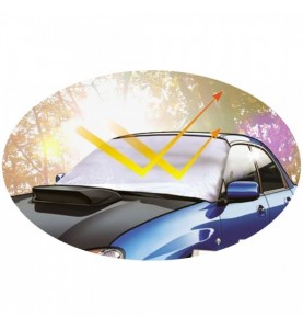 Εξωτερική Ηλιοπροστασία για Παρμπρίζ Αυτοκινήτου Race Axion X-Large 1τμχ.