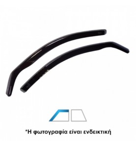 Ανεμοθραύστες Παραθύρων Αυτοκινήτου Heko για Audi A1 (2010 - 2018) 3πορτο - 2τμχ.