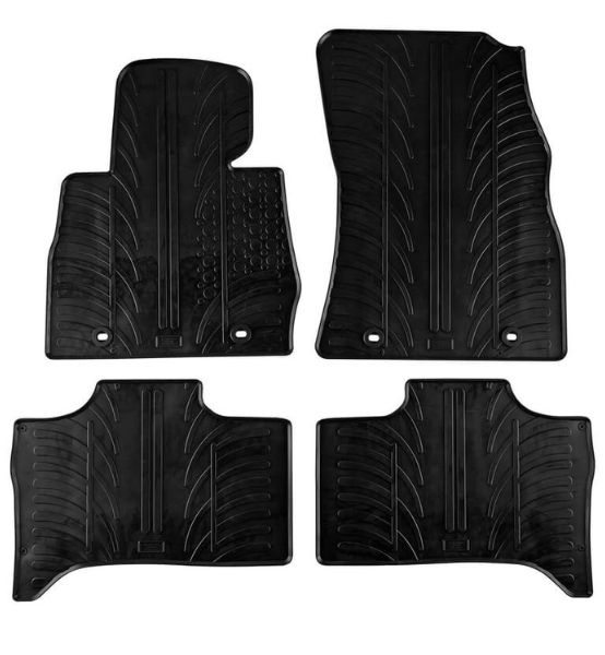 Πατάκια Αυτοκινήτου Λαστιχένια Gledring (0495) για BMW X5 E53 1999-2006 Μαύρο 4τμχ.