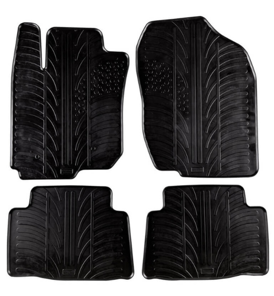 Πατάκια Αυτοκινήτου Λαστιχένια Gledring (0263) για Toyota RAV4 2005-2013 Μαύρο 4τμχ.