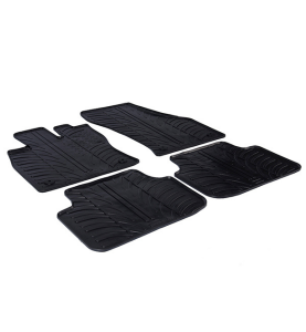 Πατάκια Αυτοκινήτου Λαστιχένια Gledring (0338) για Skoda Octavia III 2013-2019 Limousine / Estate Χειροκίνητο Μαύρο 4τμχ.