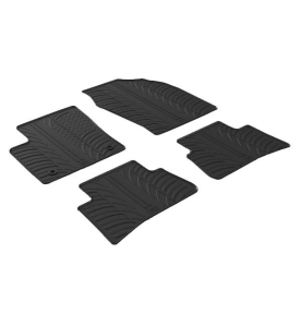 Πατάκια Αυτοκινήτου Λαστιχένια Gledring (0693) για Toyota C-HR/Hybrid 2016-2023 Μαύρο 4τμχ.