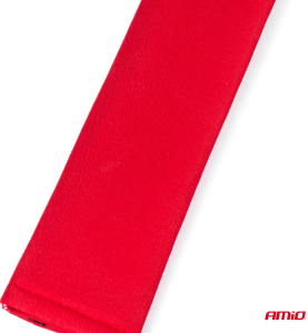 Προστατευτικά Μαξιλαράκια Ζώνης Αυτοκινήτου AMiO Seat Belt Pad Κόκκινα 2τμχ.