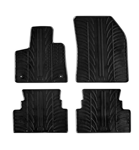 Πατάκια Αυτοκινήτου Λαστιχένια Gledring (0097) για Opel Grandland X 2017+ Μαύρα 4τμχ.