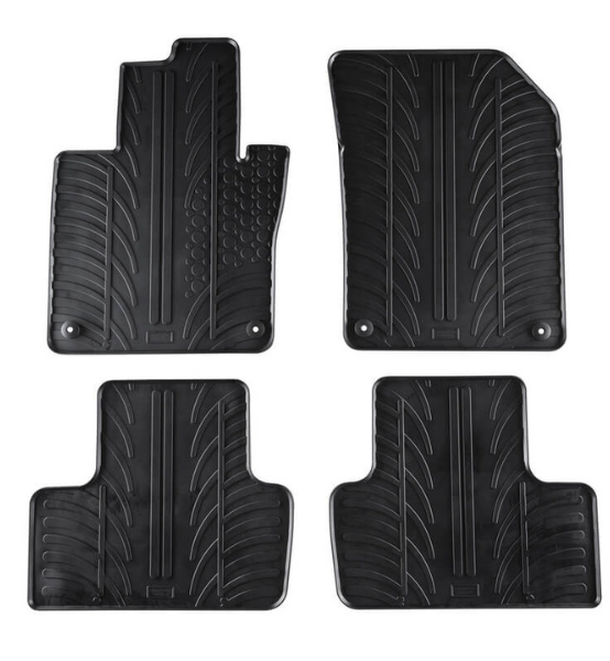 Πατάκια Αυτοκινήτου Λαστιχένια Gledring (0392) για Volvo XC60 05.2017+ Μαύρα 4τμχ.