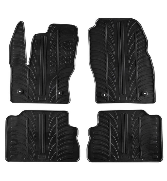 Πατάκια Αυτοκινήτου Λαστιχένια Gledring (0278) για Ford Kuga 2013-2016 Μαύρα 4τμχ.