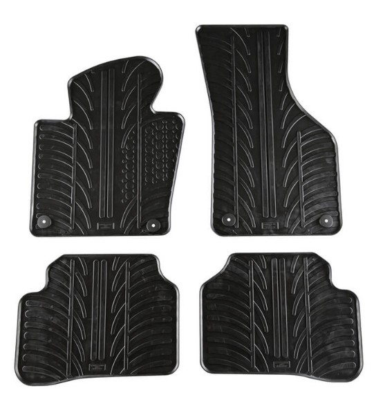 Πατάκια Αυτοκινήτου Λαστιχένια Gledring (0073) για VW Passat B7 2010-2014 / VW Passat CC 2008-2017 Μαύρα 4τμχ.