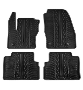 Πατάκια Αυτοκινήτου Λαστιχένια Gledring (0554) για Ford C-Max 2015+ Μαύρα 4τμχ.