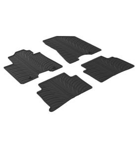 Πατάκια Αυτοκινήτου Λαστιχένια Gledring (0597) για Kia Sportage 02.2016-11.2021 Μαύρα 4τμχ.