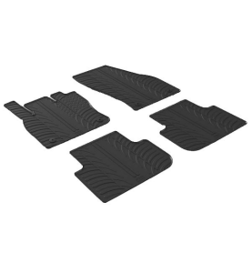 Πατάκια Αυτοκινήτου Λαστιχένια Gledring (0646) για VW Tiguan 04.2016-2024 Μαύρα 4τμχ.