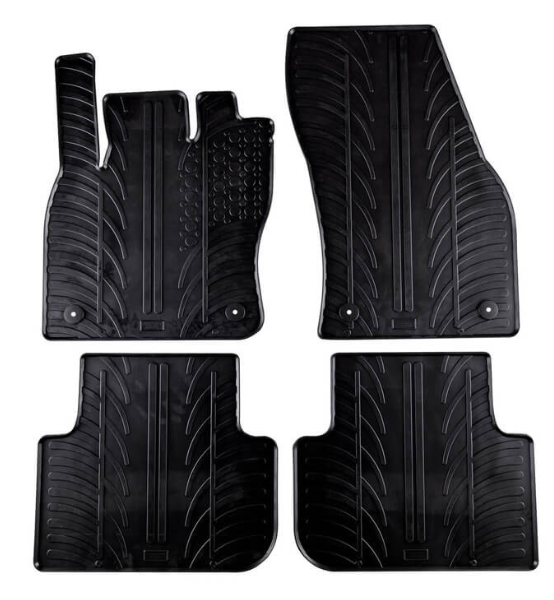 Πατάκια Αυτοκινήτου Λαστιχένια Gledring (0646) για VW Tiguan 04.2016-2024 Μαύρα 4τμχ.