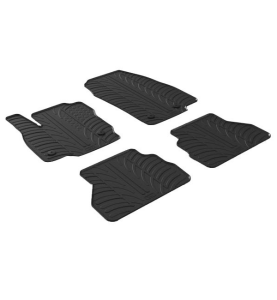 Πατάκια Αυτοκινήτου Λαστιχένια Gledring (0558) για Ford B-Max 2015+ Μαύρα 4τμχ.