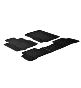 Πατάκια Αυτοκινήτου Λαστιχένια Gledring (0302) για Honda CR-V 2007-2012 Μαύρα 4τμχ.
